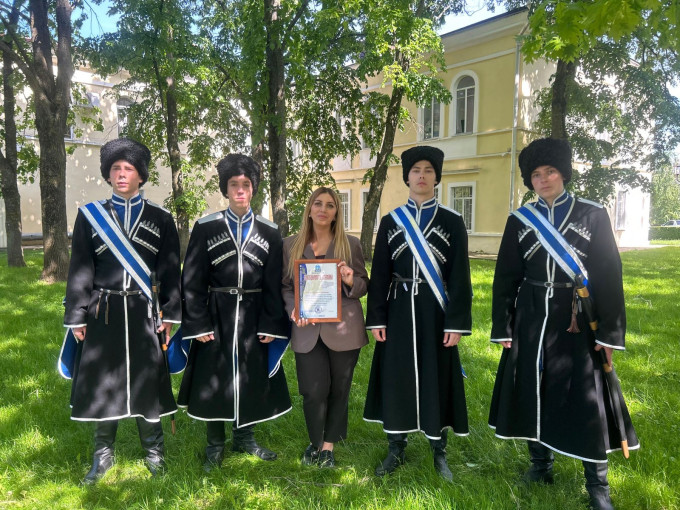 Наш детский сад получил благодарственное письмо.